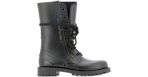 dior camp rubber ankle boot|Diorcamp Ankle Boot Uber Black Dior Oblique Textured Rubber.